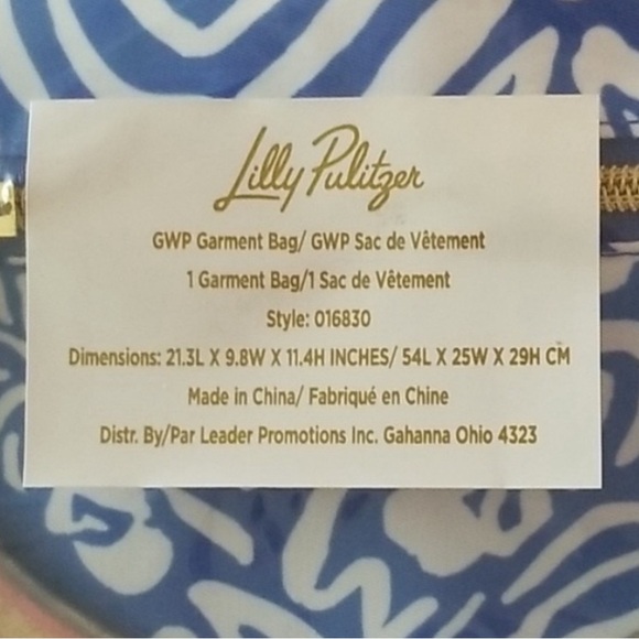 🎉🎉 24 HOUR SALE🎉🎉NWOT Pulitzer garment bag/zipped weekender - Picture 5 of 8